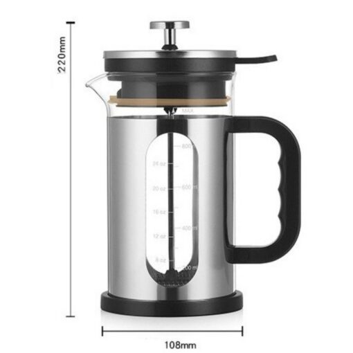 Borosilicate Glass French Press for Perfect Coffee & Tea – image 8