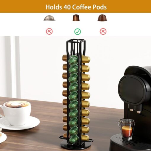 CARLA HOME Coffee Pods Holder for 40 Nespresso Pods – image 3