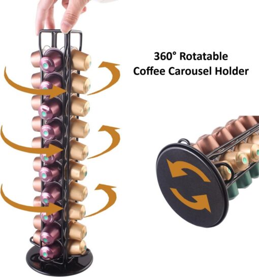 CARLA HOME Coffee Pods Holder for 40 Nespresso Pods – image 5