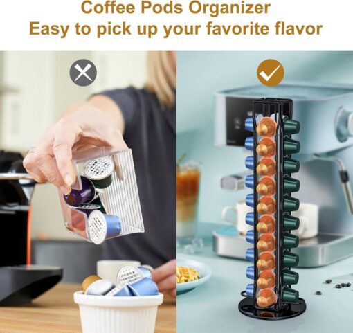 CARLA HOME Coffee Pods Holder for 40 Nespresso Pods – image 6