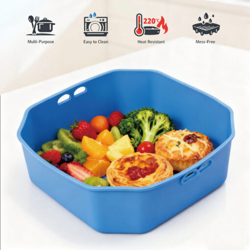 Healthy Choice Air Fryer Silicone Liners for Easy Cooking – image 6