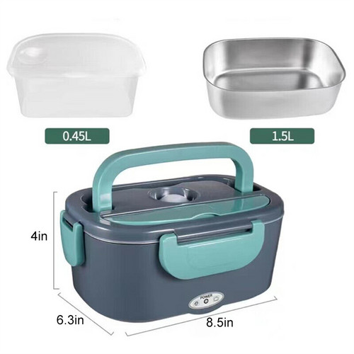Unbranded Electric Lunch Box for Home & Car Convenience – image 3