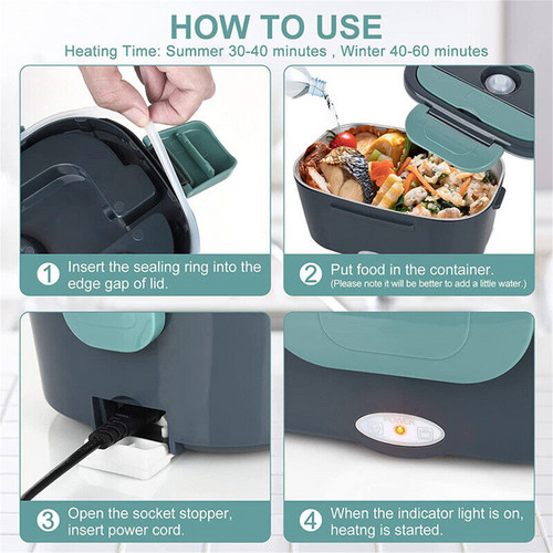 Unbranded Electric Lunch Box for Home & Car Convenience – image 6