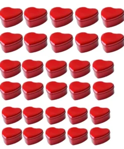 Aimall Tinplate Candy Boxes 10 Pack, 9 x 9 x 4.5 cm - Image 3