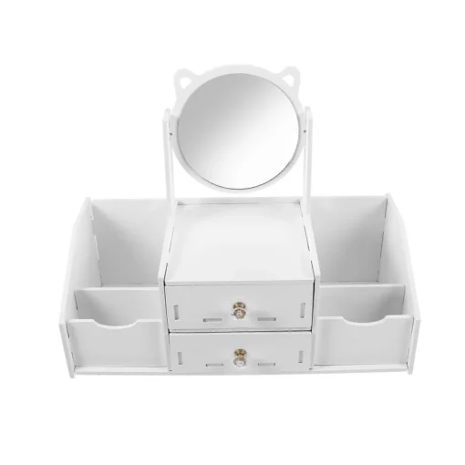 Aimall Vanity Jewellery Organiser with 360° Mirror – image 2