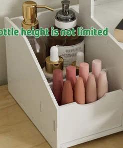 Aimall Vanity Jewellery Organiser with 360° Mirror - Image 5