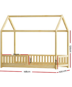 Artiss Kids Bed Frame House Design for Cozy Bedrooms - Image 3