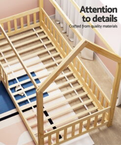 Artiss Kids Bed Frame House Design for Cozy Bedrooms - Image 4