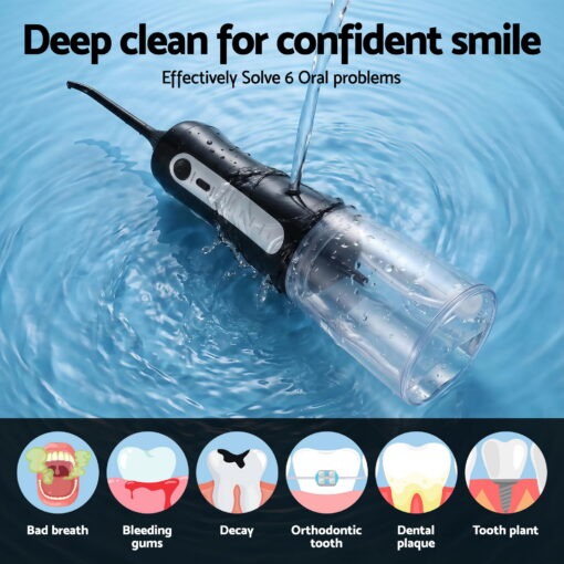 Devanti Cordless Water Flosser for Healthier Smiles – image 4