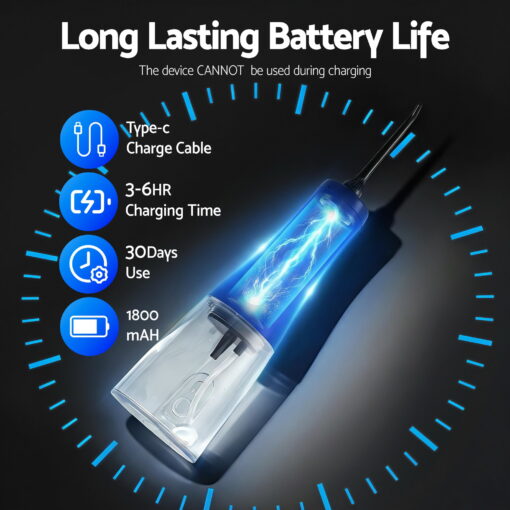 Devanti Cordless Water Flosser for Healthier Smiles – image 7