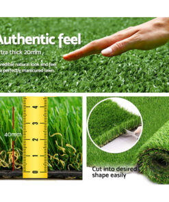 Prime Turf 40mm Artificial Grass 2m x 5m 4 Colour - Image 6