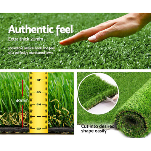 Prime Turf 40mm Artificial Grass 2m x 5m 4 Colour – image 6