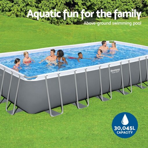 Bestway Steel Frame Pool 30,045L with Ladder – image 4