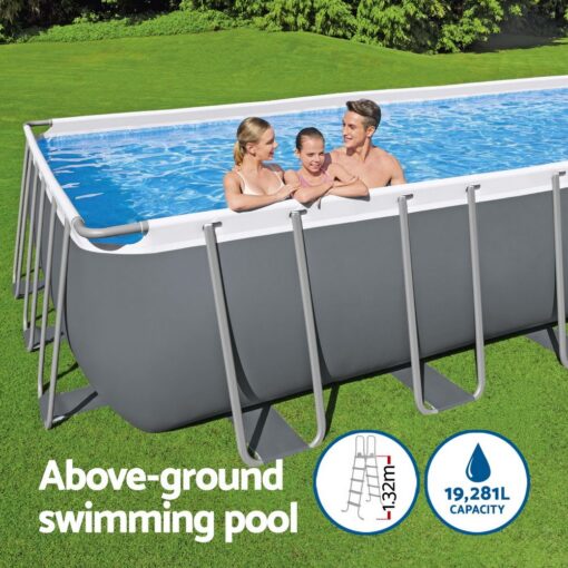 Bestway Steel Frame Pool 640cm with Filter Pump – image 4