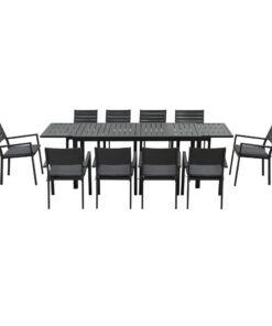 Gardeon Outdoor Dining Set with Extendable Table - Image 3