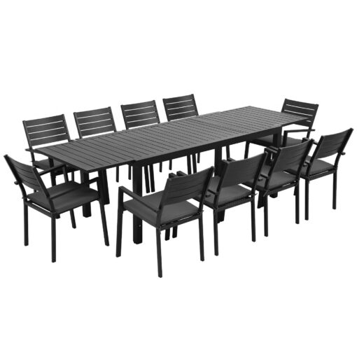 Gardeon Outdoor Dining Set with Extendable Table – image 9