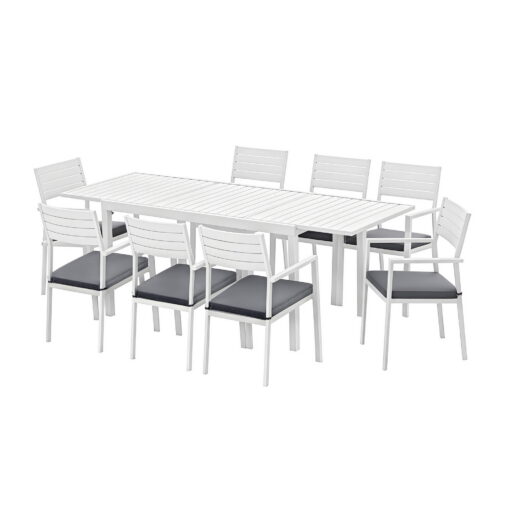 Gardeon Outdoor Dining Set with Extendable Table – image 8