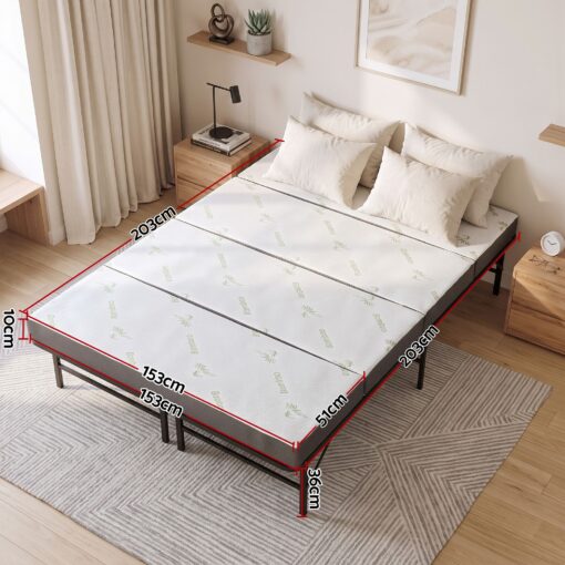 Giselle Queen Folding Bed with 4-Fold Mattress – image 2