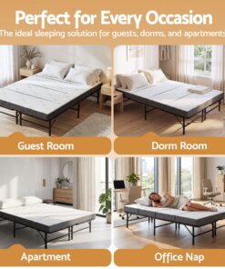 Giselle Queen Folding Bed with 4-Fold Mattress - Image 6