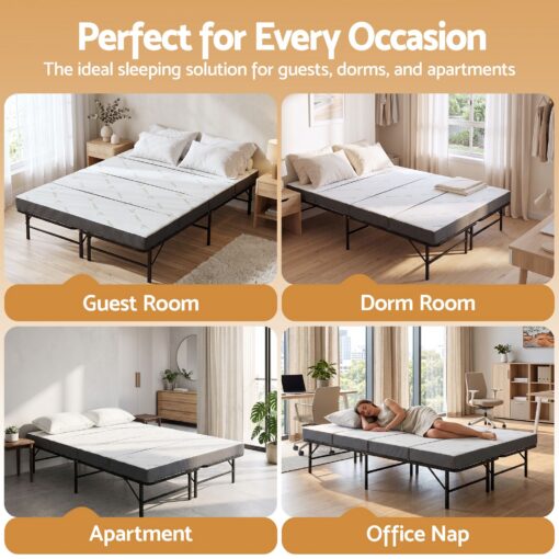 Giselle Queen Folding Bed with 4-Fold Mattress – image 6