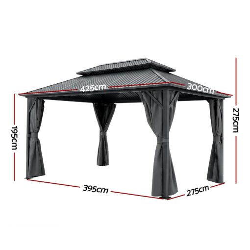 Instahut Gazebo with Galvanised Steel Roof – image 3