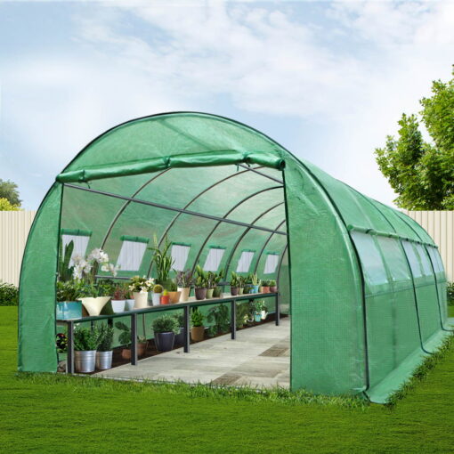 Green Fingers 6x3m Walk-In Greenhouse, 12 Vents – image 8