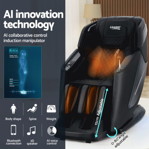 Livemor 4D Massage Chair with Zero Gravity – image 6