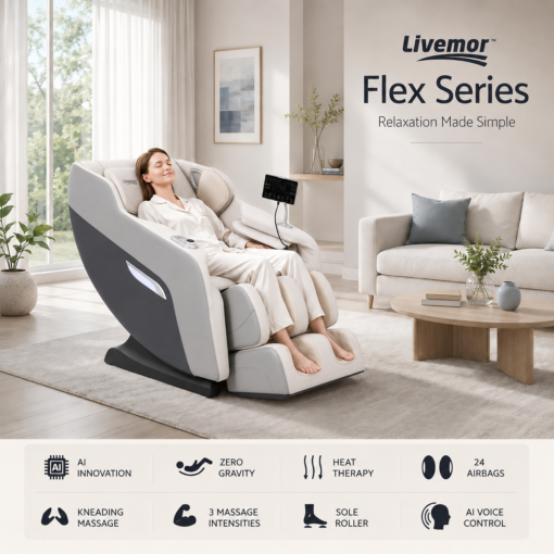 Livemor Brisa Massage Chair with Zero Gravity – image 2