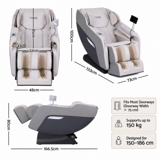 Livemor Brisa Massage Chair with Zero Gravity – image 7