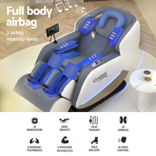 Livemor Beryl Massage Chair with Zero Gravity – image 4
