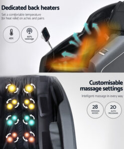 Livemor Vedriti Massage Chair with Zero Gravity - Image 4