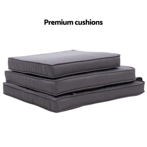 Gardeon 5 Piece Adjustable Wicker Recliner Set – image 6