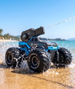 Keezi RC Amphibious Car Boat with Water Spray - Image 1