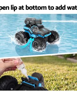 Keezi RC Amphibious Car Boat with Water Spray - Image 5