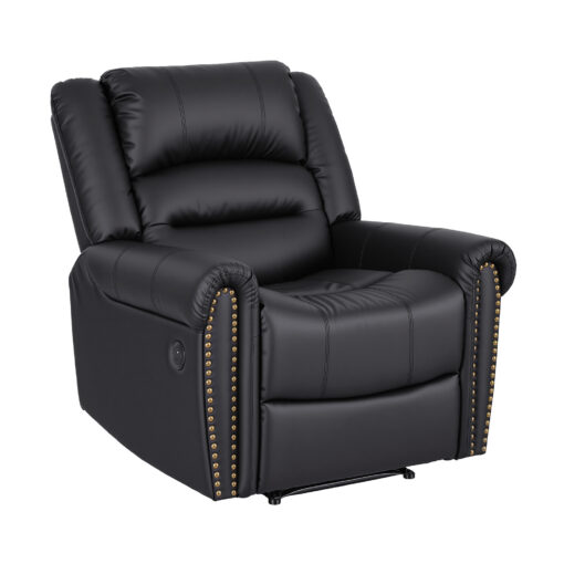 Artiss Faux Leather Recliner with USB Charge Port – image 9