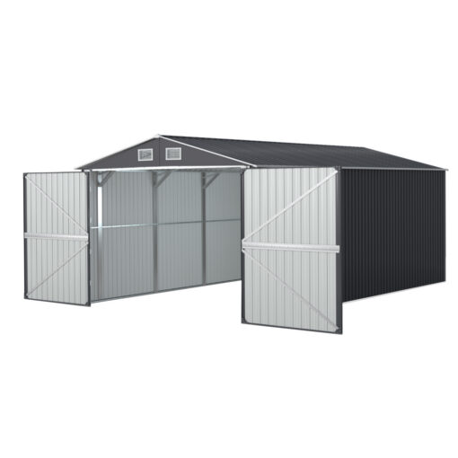 Giantz Garden Shed 3 x 5.38m Galvanised Steel – image 7