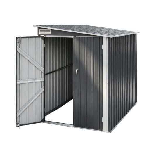 Giantz Garden Shed 118x238cm Lean To Bike Shelter Backyard Outdoor Storage – image 3