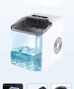 Portable Bullet Ice Maker, Silver Countertop - Image 7