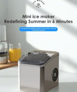 Portable Bullet Ice Maker with Self Cleaning - Image 4