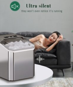 Portable Bullet Ice Maker with Self Cleaning - Image 11