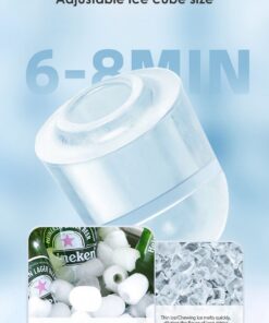 Portable Bullet Ice Maker with Self Cleaning - Image 13