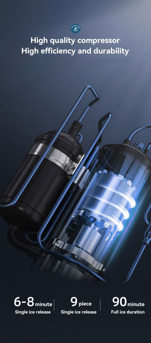 Portable Bullet Ice Maker with Self Cleaning – image 14