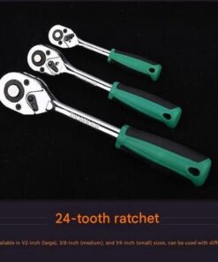 12.5mm Socket Set with 24-Tooth Ratchet - Image 5