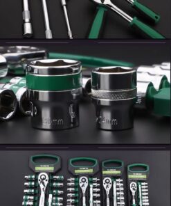 12.5mm Socket Set with 24-Tooth Ratchet - Image 7
