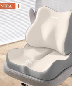 Ergonomic Seat Cushion Backrest Set with Memory Foam - Image 6