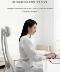 Ergonomic Seat Cushion and Backrest Set Pink Memory Foam - Image 8