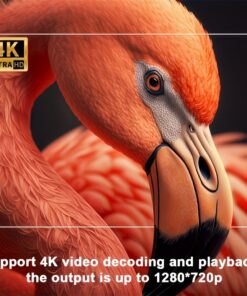 HY300 Pro Smart Projector with 4K Support - Image 3