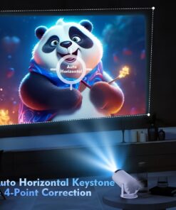 HY300 Pro Smart Projector with 4K Support - Image 4