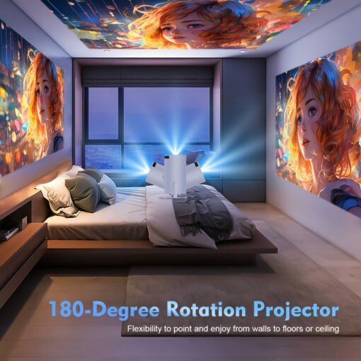 HY300 Pro Smart Projector with 4K Support – image 6