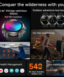 Outdoor GPS Smart Watch with Compass - Image 9